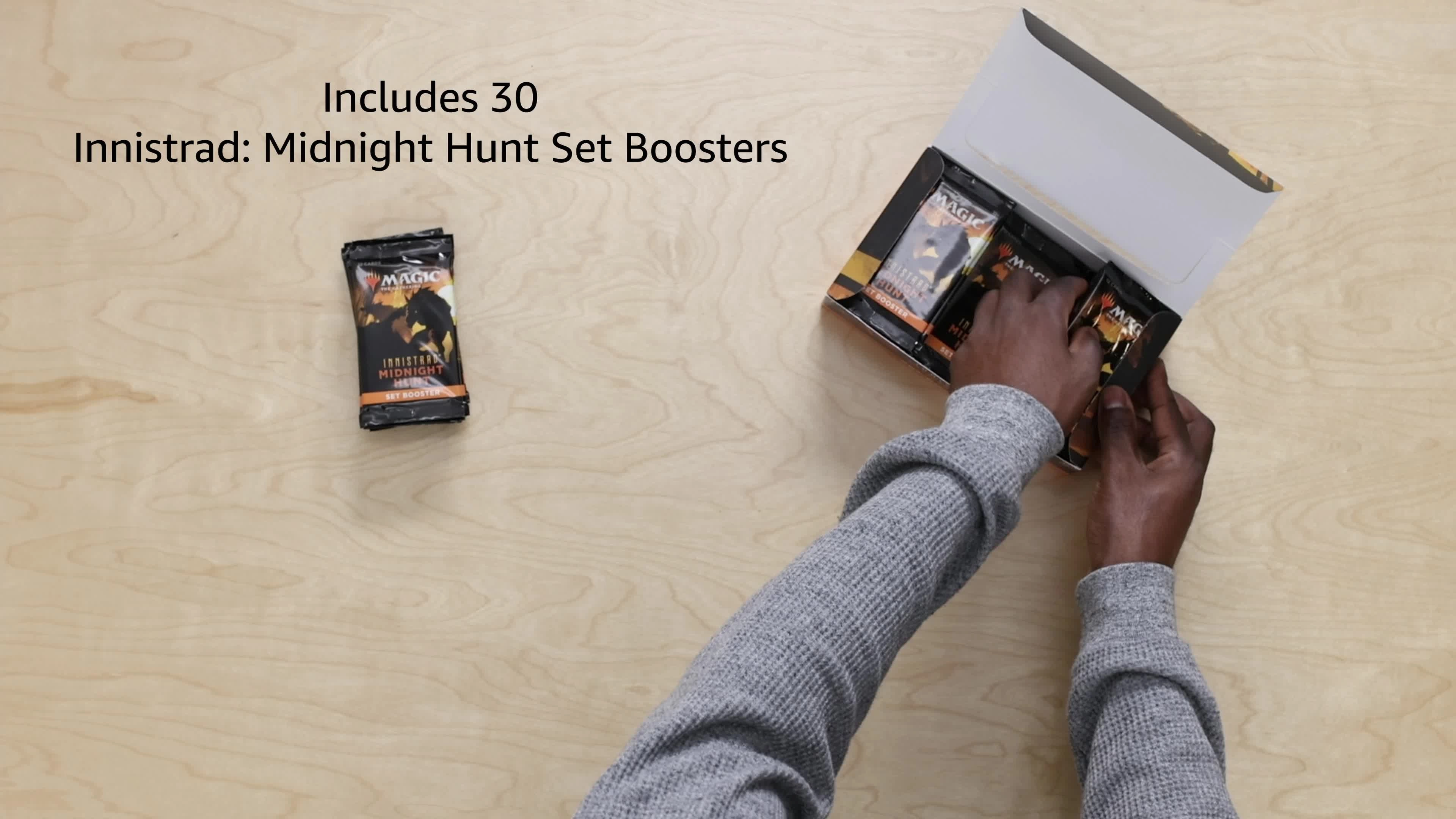 Magic: The Gathering Innistrad: Midnight Hunt Set Booster Box - English 360pcs