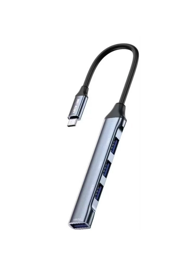 4 IN 1 USB-C Hub & Docking Station Adapter