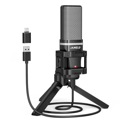 M02233 USB+3.5mm-Mini-Jack Microphone