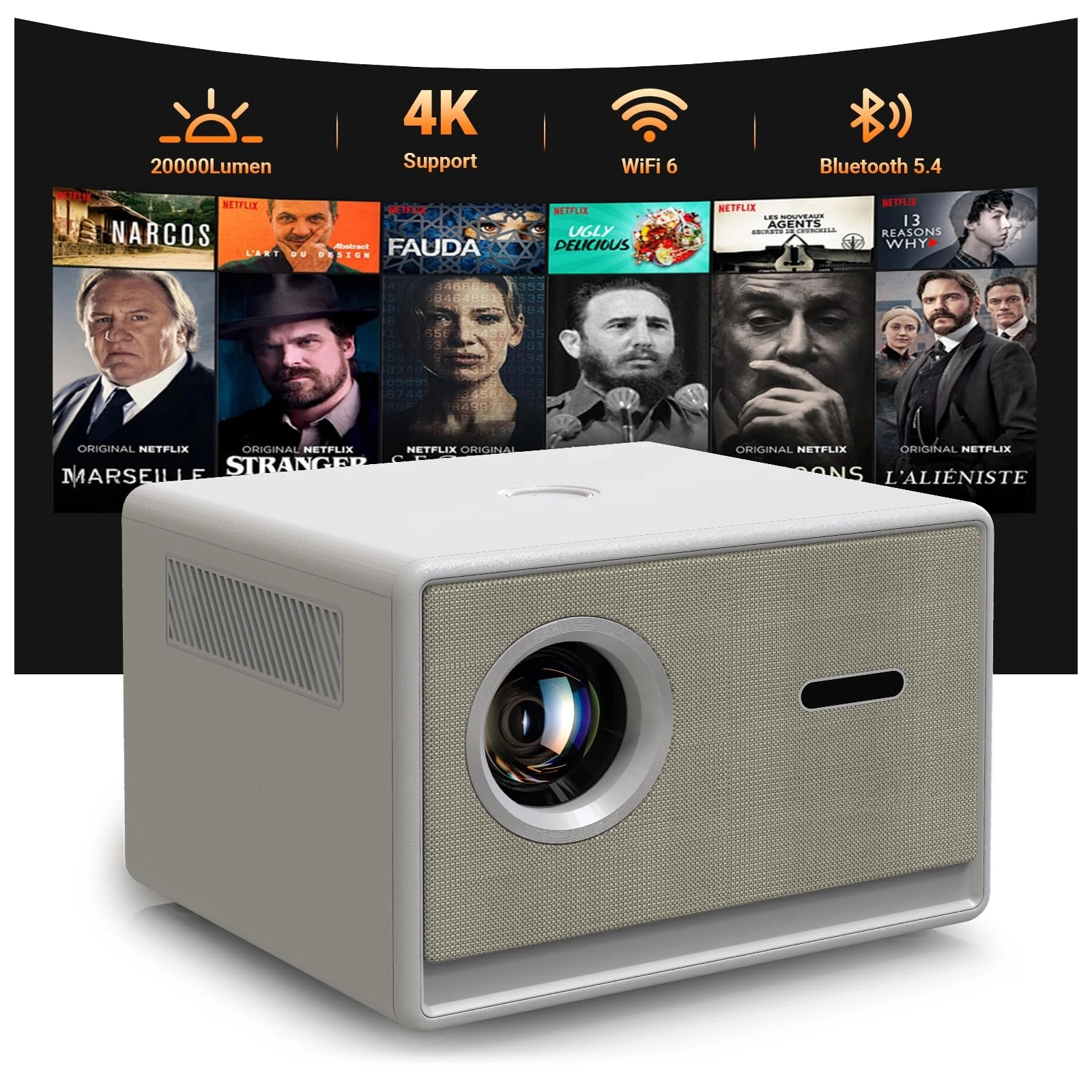 FEARWIKY Projector - 1920x1800 pixels