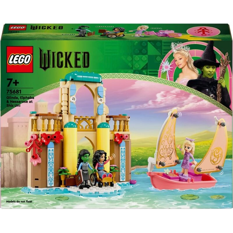 Wicked Glinda, Elphaba & Nessarose at Shiz University - Multicolor 7 years