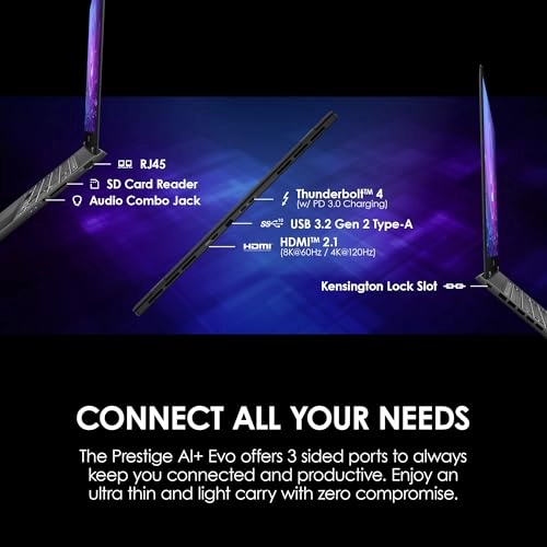 Prestige 16 AI+ Evo - 16'' 2TB 32GB Ultra 7-258V