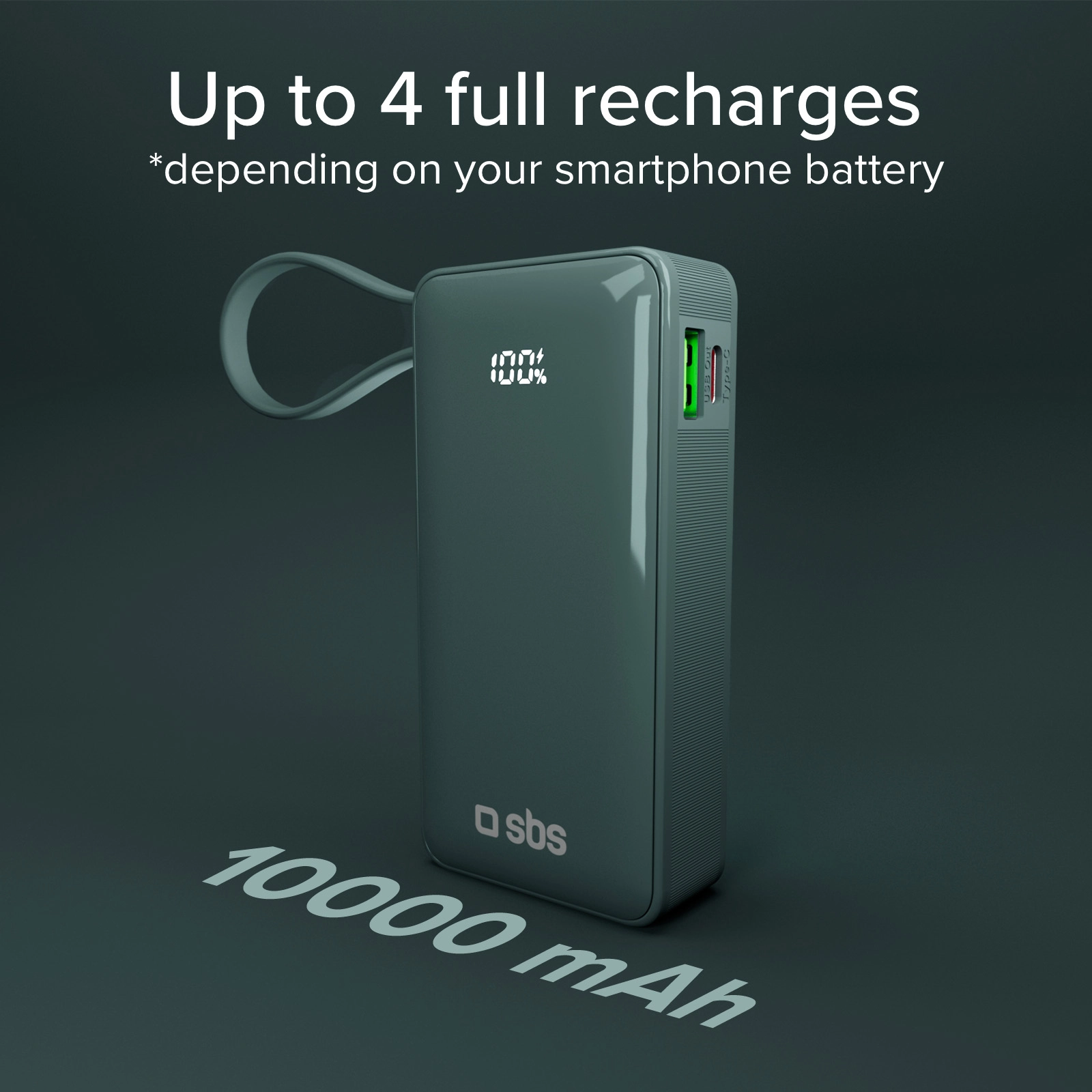 Power Delivery Powerbank - 10000mAh