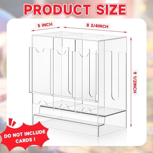 Acrylic Booster Pack Dispenser