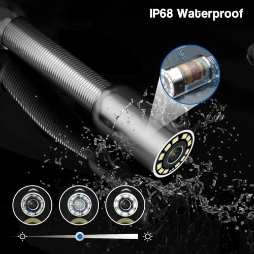 Tube Inspection Camera - 4.3 Inch 50M 16GB