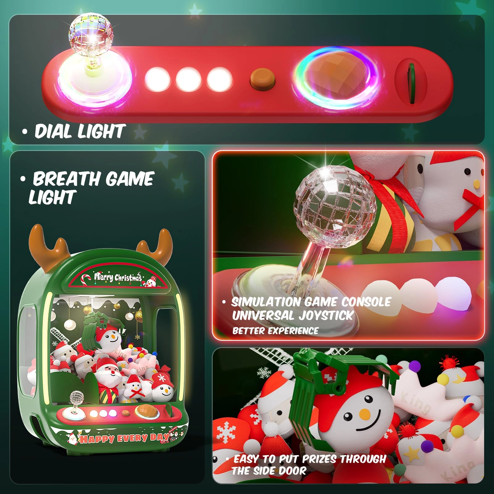 Skirfy Christmas Claw Machine Santa Claus - 6 years+