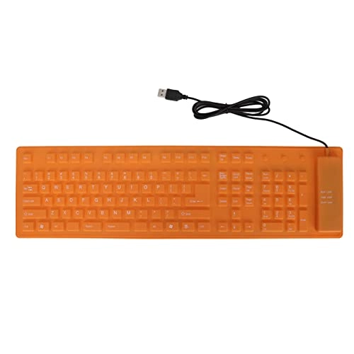 Foldable Silicone Keyboard - Wired