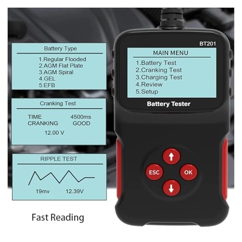 BT201 - 12V Battery Tester Multifunctional