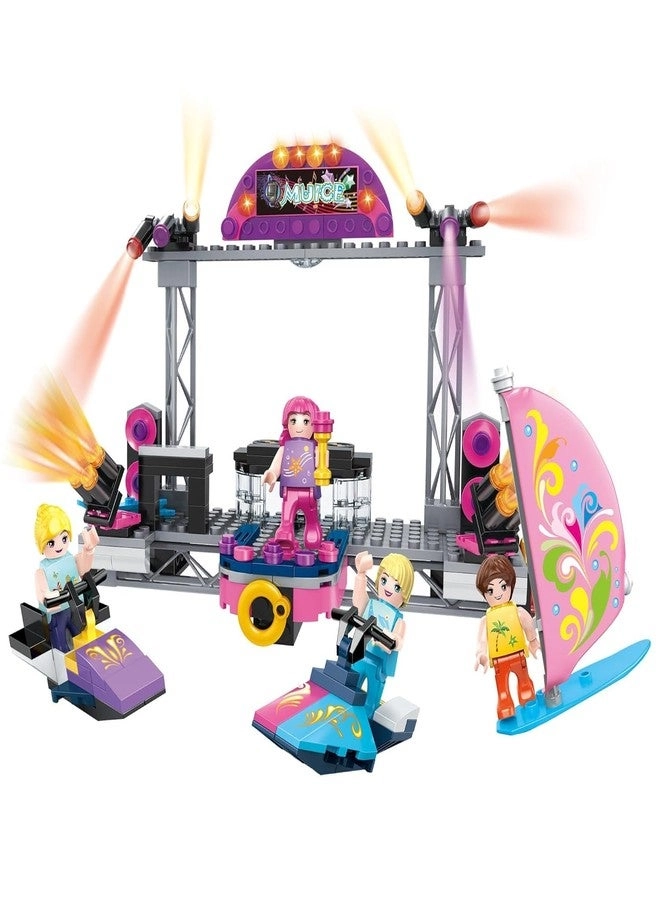Giptoc Girls Building Blocks Play Set - 297 pcs