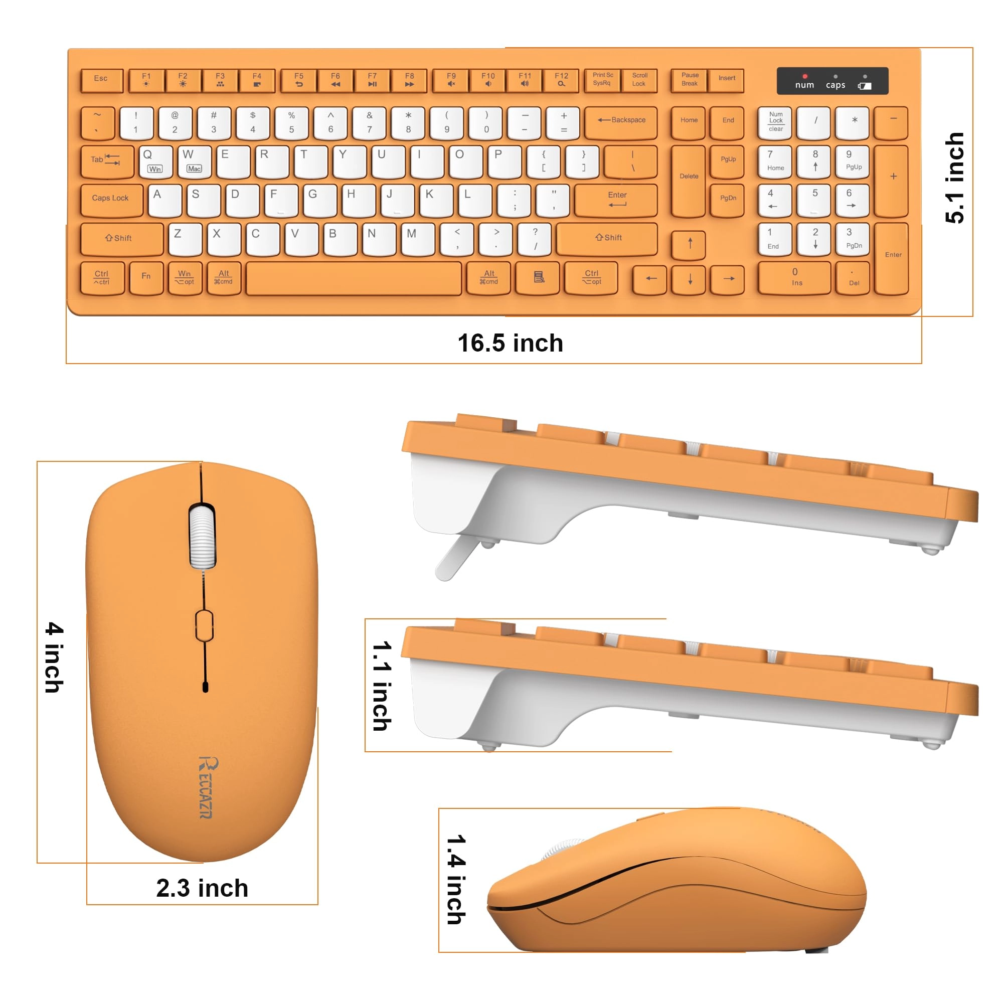 Ergonomic Wireless Keyboard - Wired