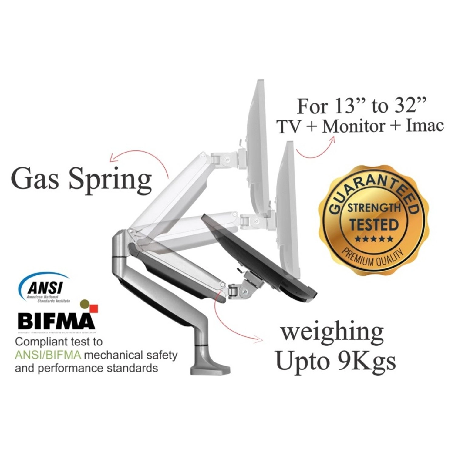 DESK - 13-32inch 100 X 100