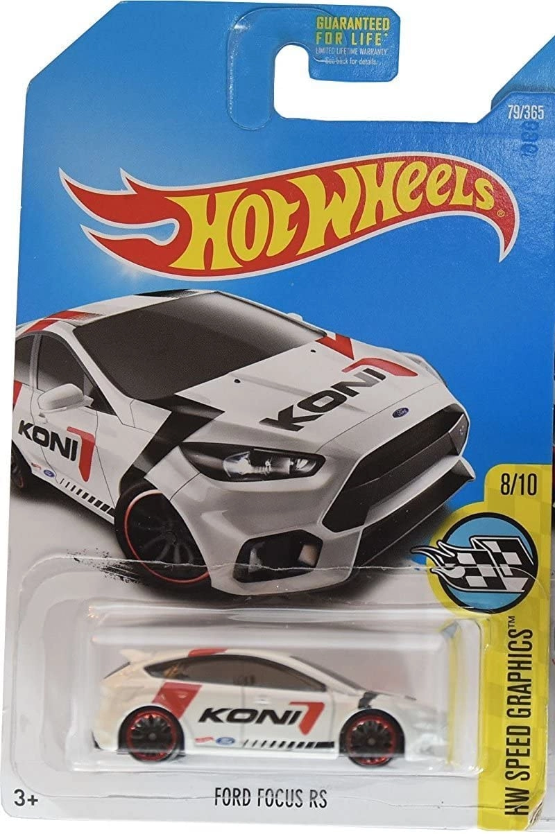 Hot Wheels Focus RS - 2017 White
