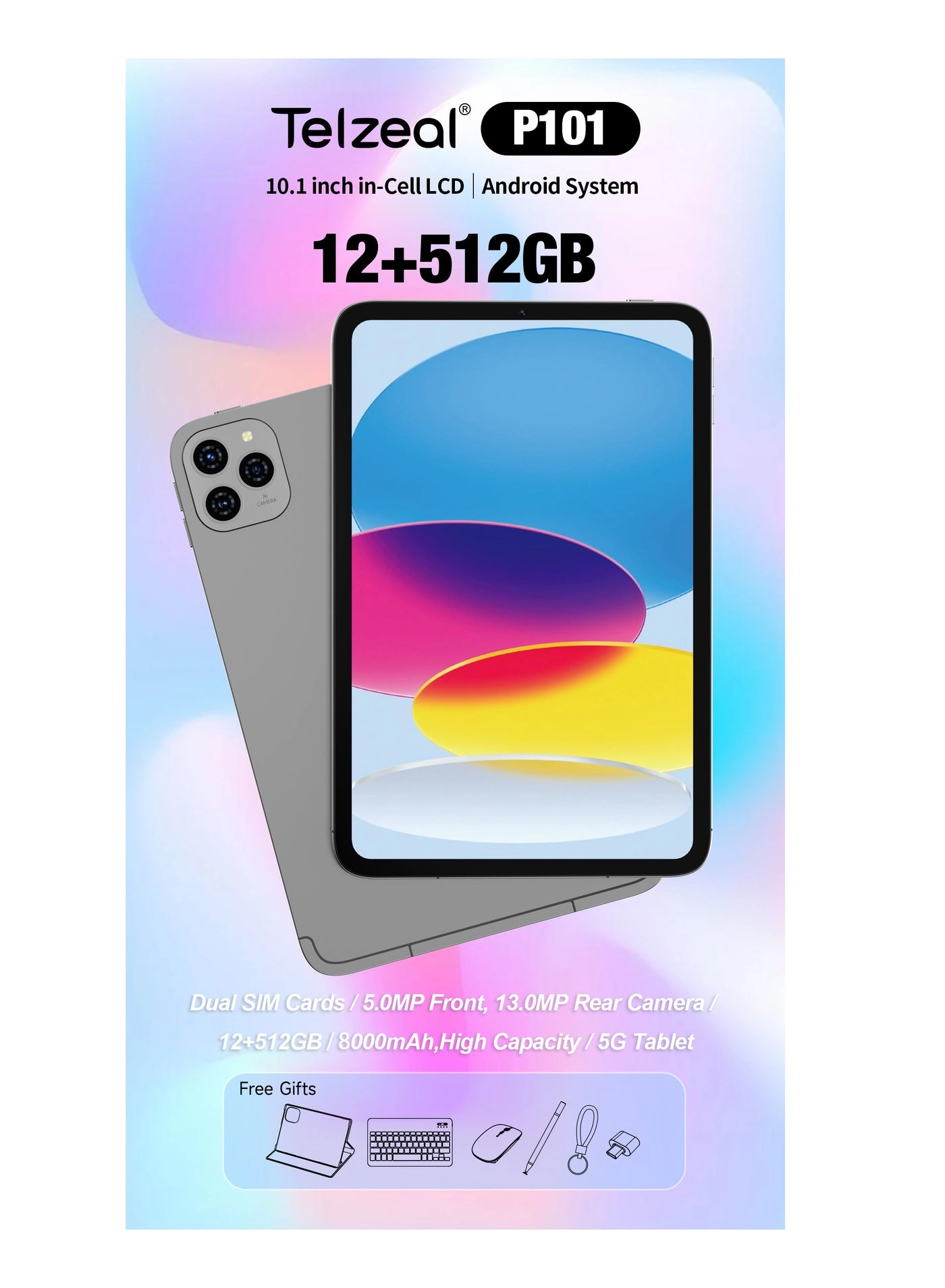 P101 - 512GB 10.1" Bundle
