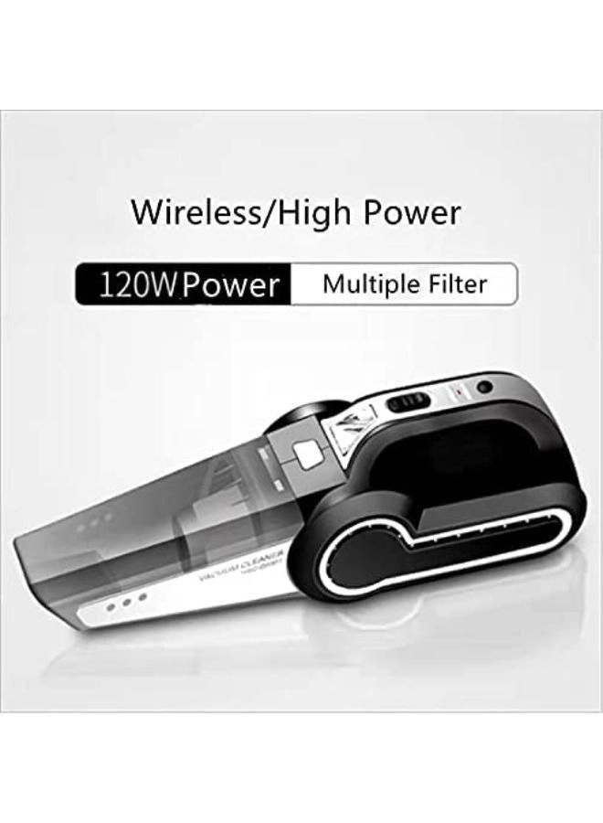 Vacuum Cleaner - 120W Black And Grey