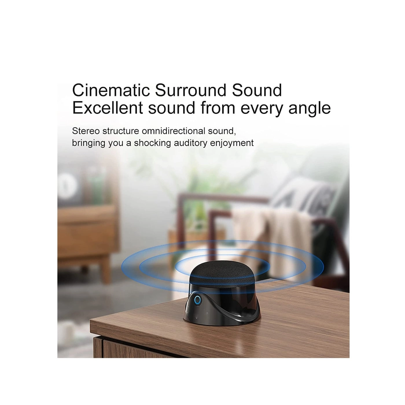 Portable Magnetic Small Bluetooth Speaker - 5W