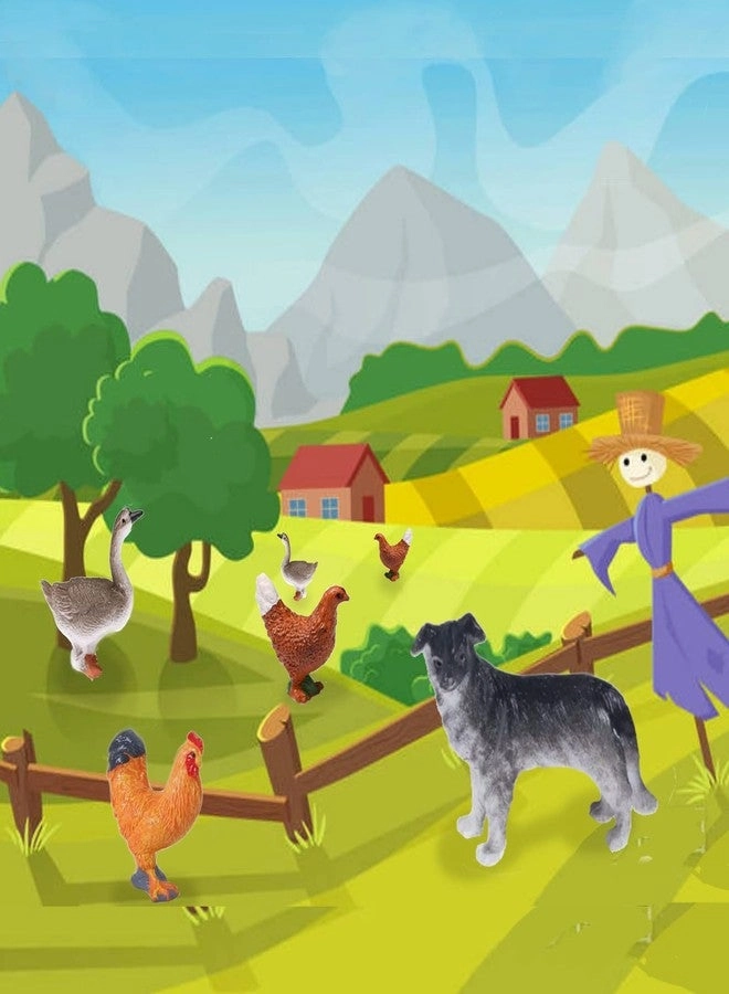 Mini Figures - 15 Pcs Farm Animal
