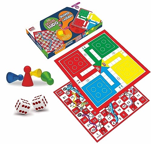 Ludo + Snake & Ladders Deluxe