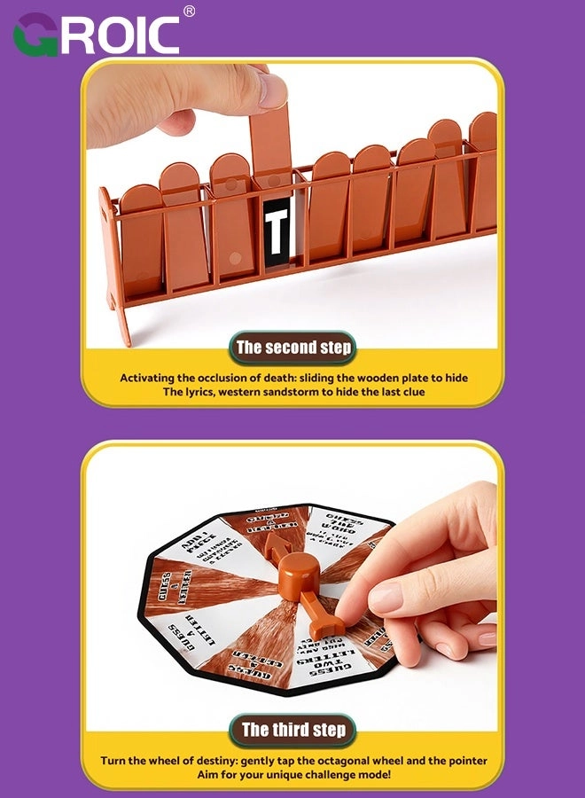 Mystery Word Game Puzzle