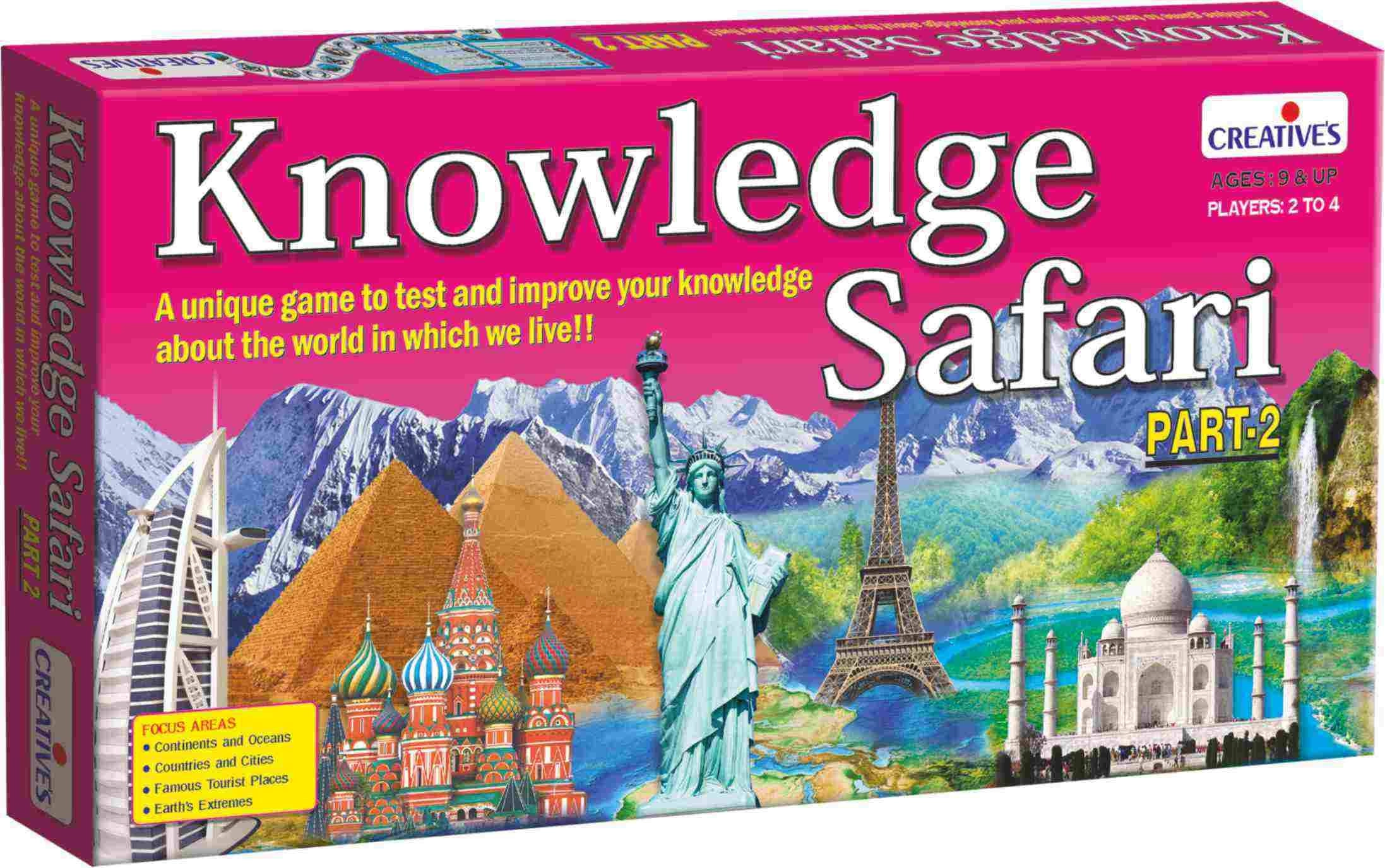 Creative Educational Knowledge Safari Part 2 - 9 years to 18 years 1 piece(s)