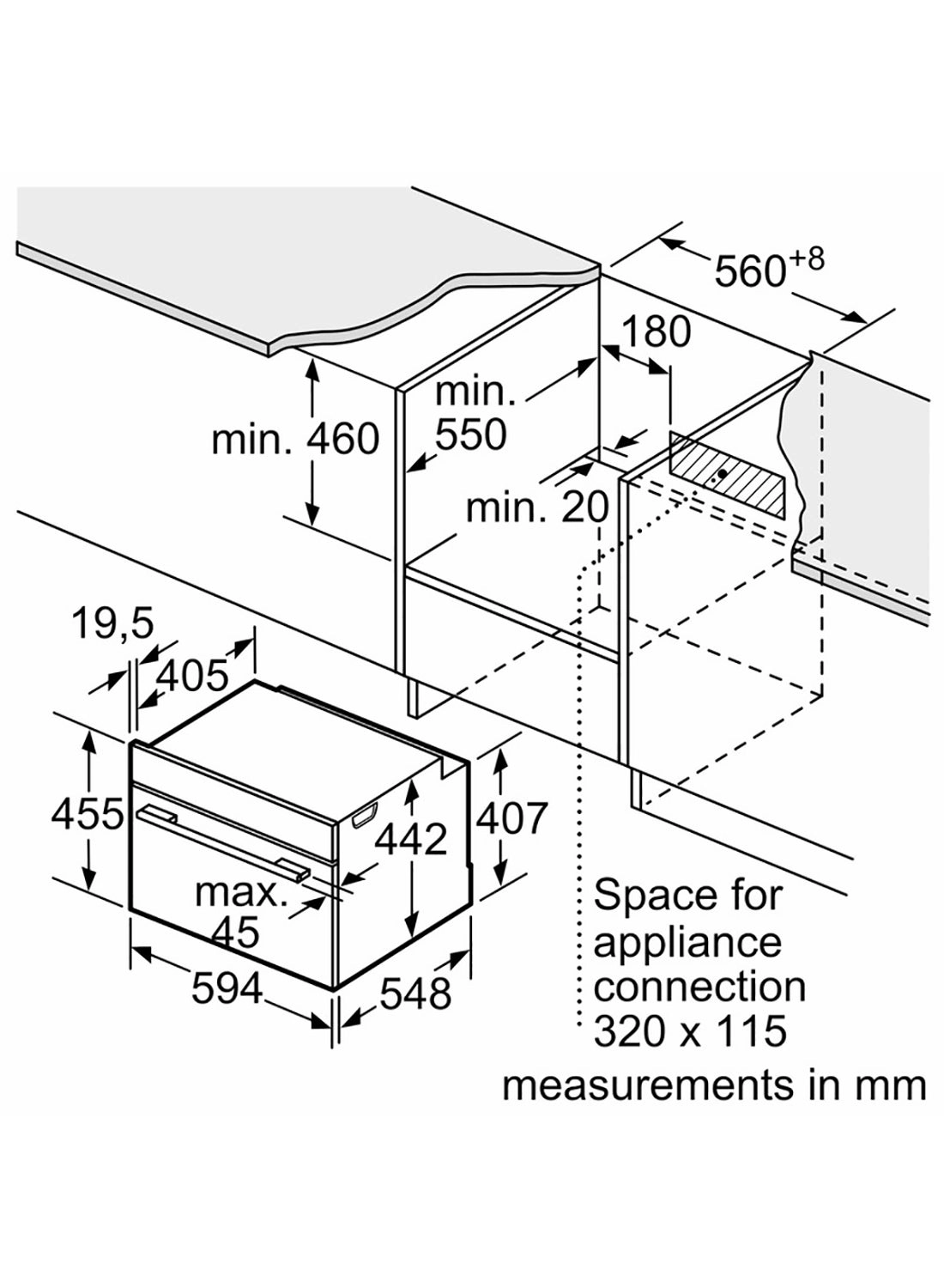 Series 8 CMG7241B1M 60 x 45 cm