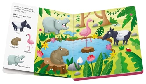 Shh... Who's There? - Jungle Animals