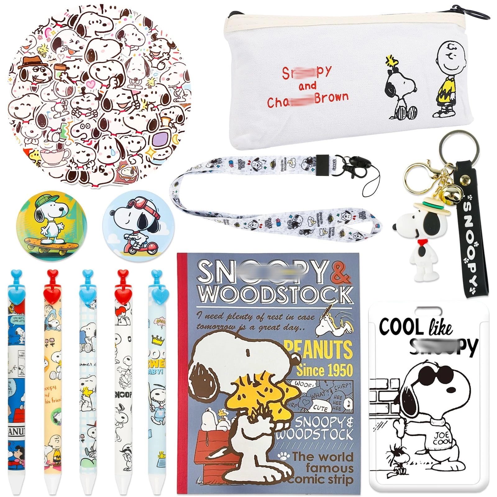 Cute Stationery Set - 69 pcs
