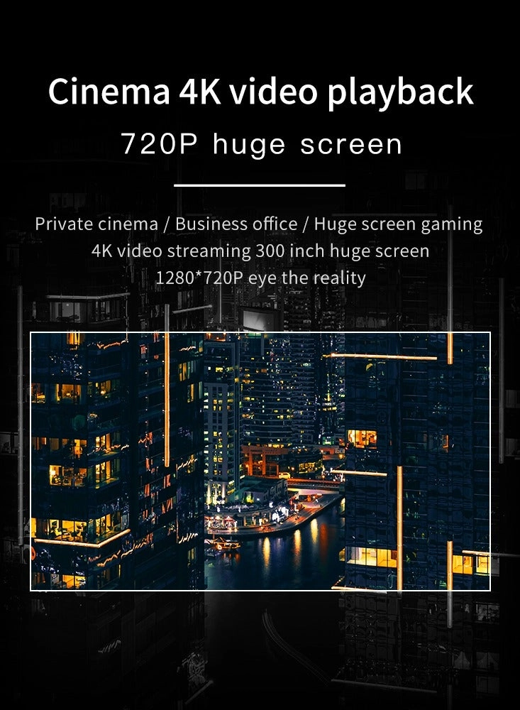 4K Smart Projector CY401 180 ANSI lumens