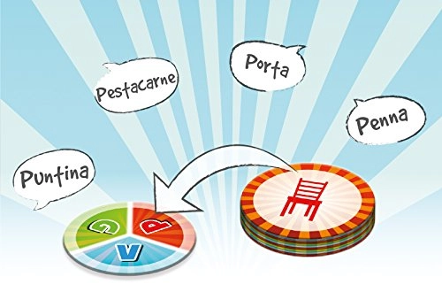 Speedy Words - English, French, German, Italian, Spanish 5 Years to 99 Years 60 round cards