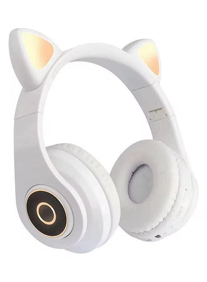 Glowing Cat Ear Headphones Wireless Headphone