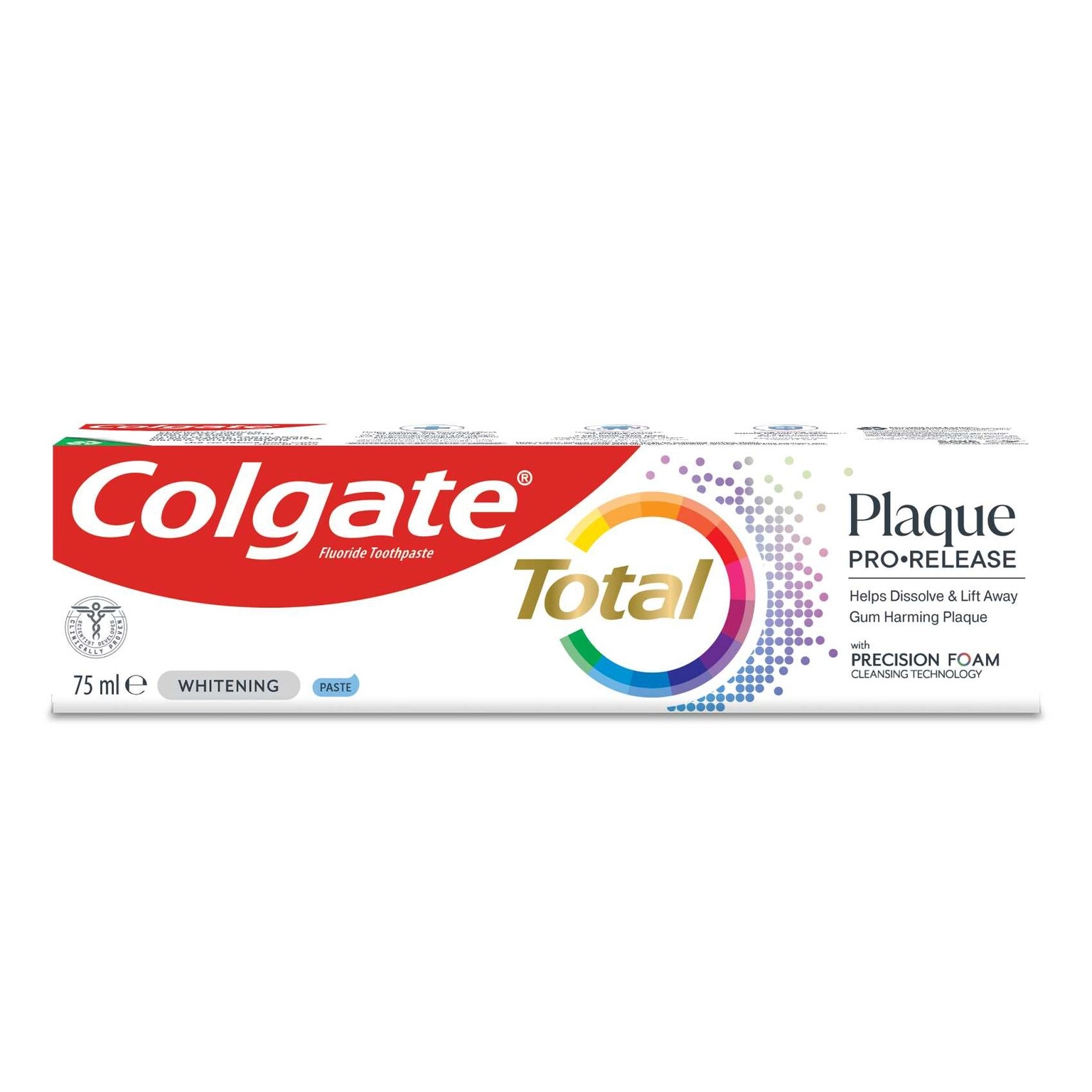 Colgate Total Active Protection Plaque Pro Release Fluoride Toothpaste 75ml