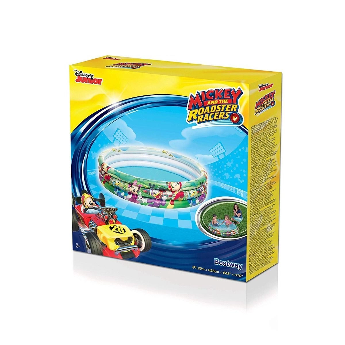 3-Ring Mickey Inflatable Pool