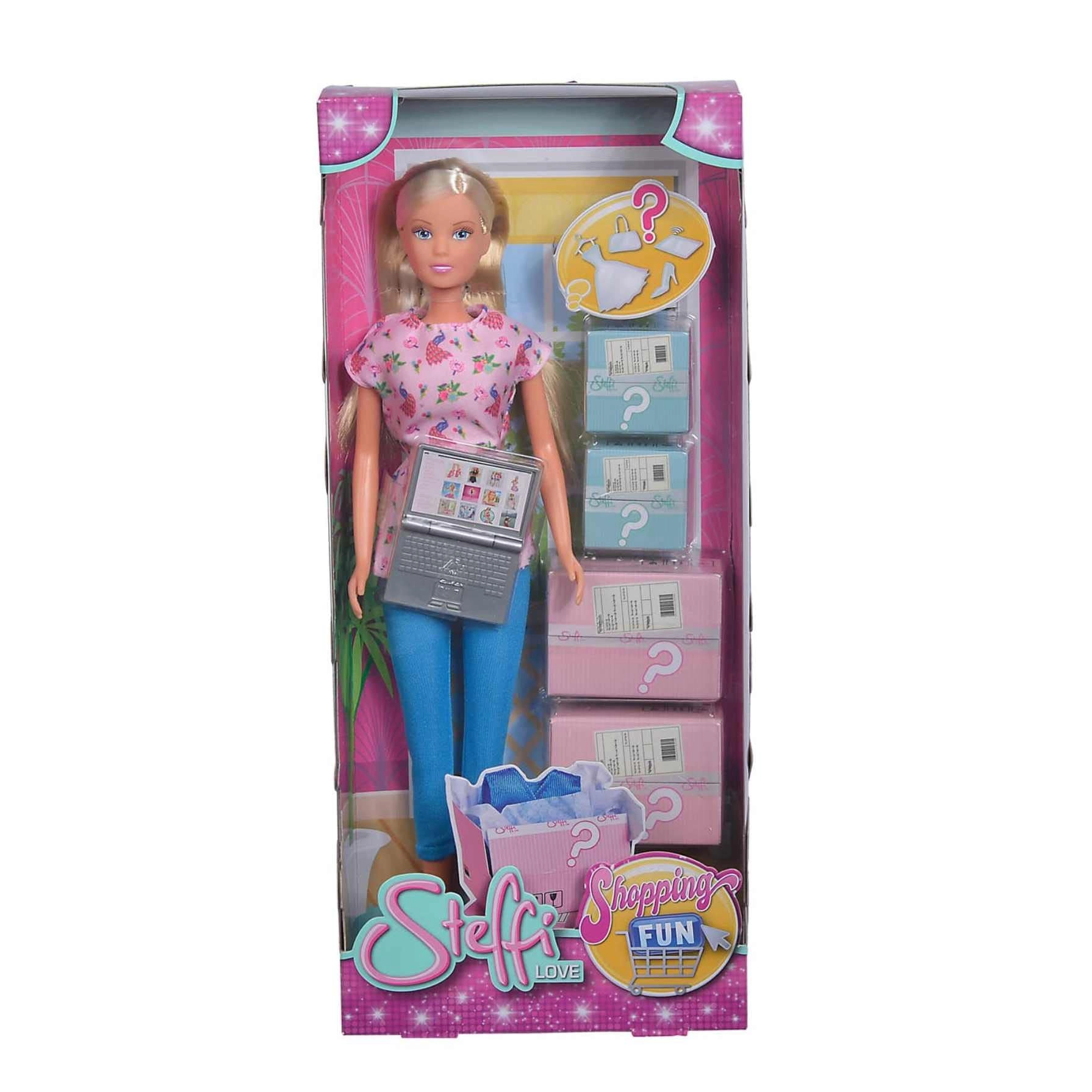 Simba Steffi Love Dressing Doll - 29 cm four surprise packages Set