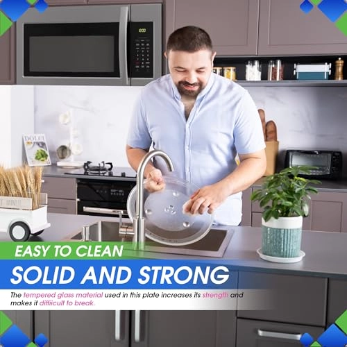 Glass Turntable Tray - 13.5 inches