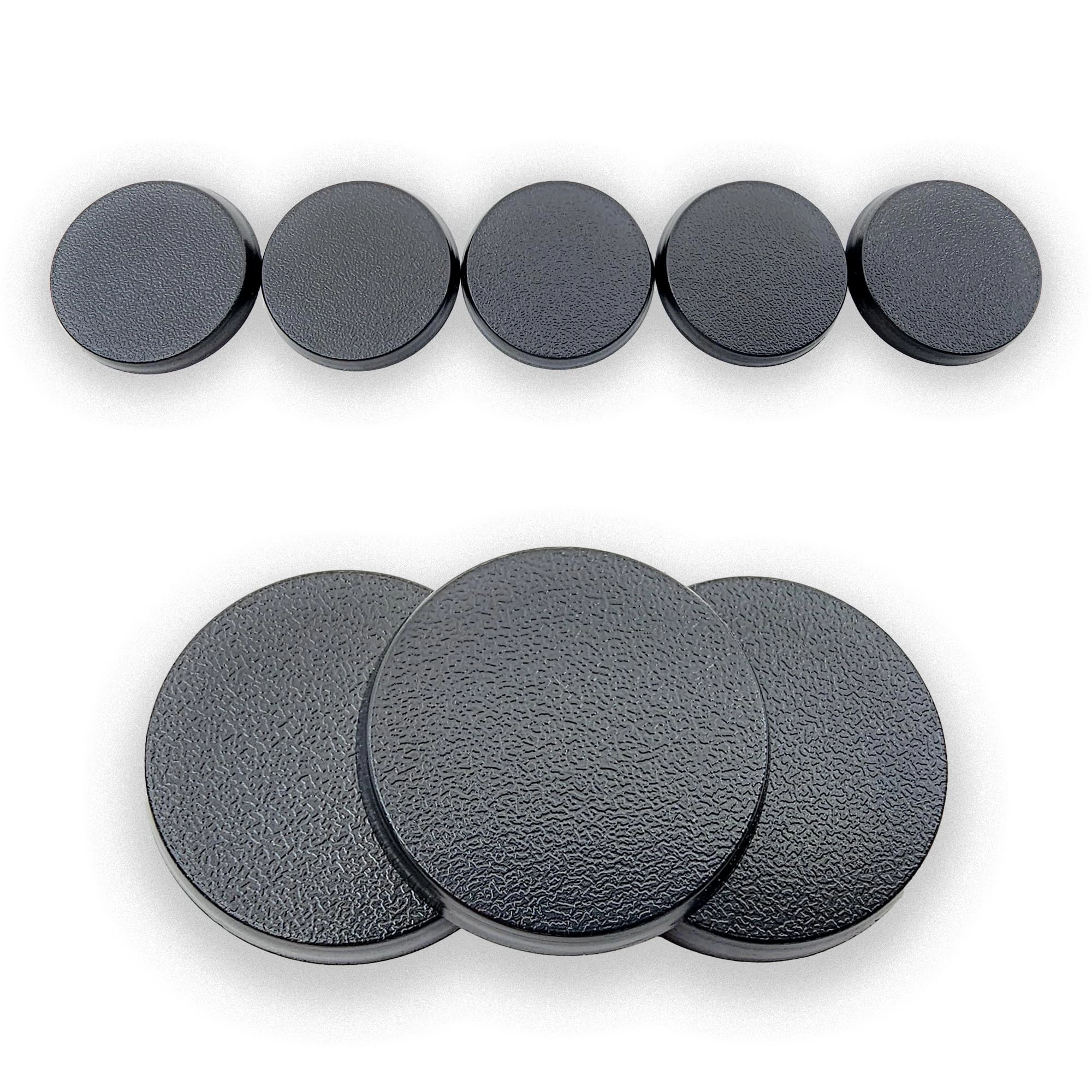 Hobby Heaven Round Plastic Wargaming Bases - 5 pcs