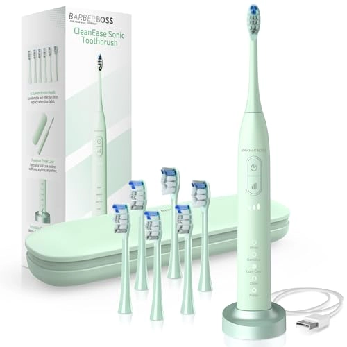Electric Toothbrush - 5 Modes 3 Intensities Pressure Sensor