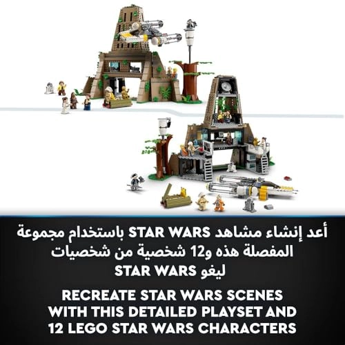 Star Wars Yavin 4 Rebel Base (75365) - A New Hope 10 Minifigures