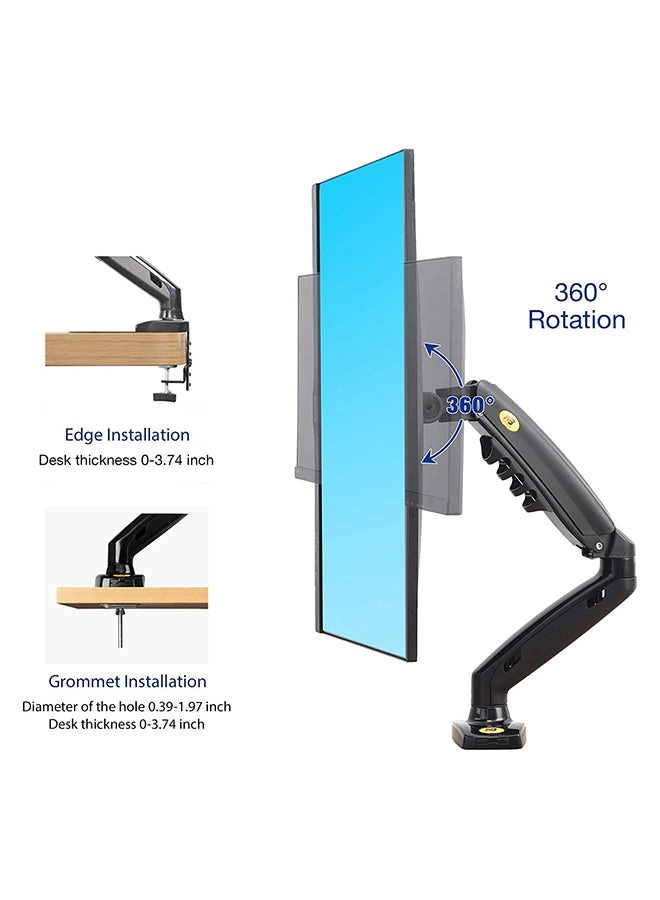 Monitor Desk Mount Stand - 17in-30in