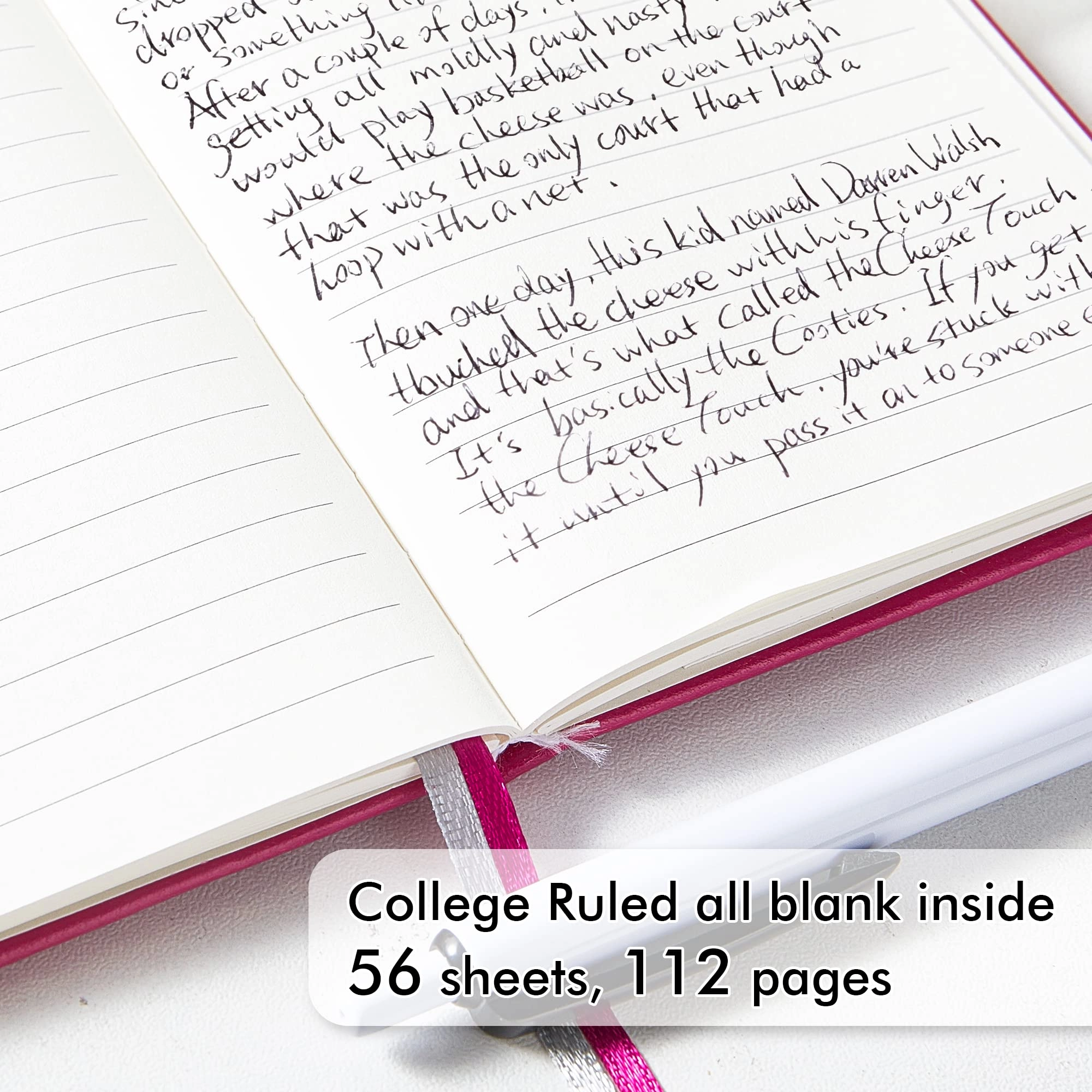 Pocket Notebook A6 Hardcover - Lined 56 Sheets