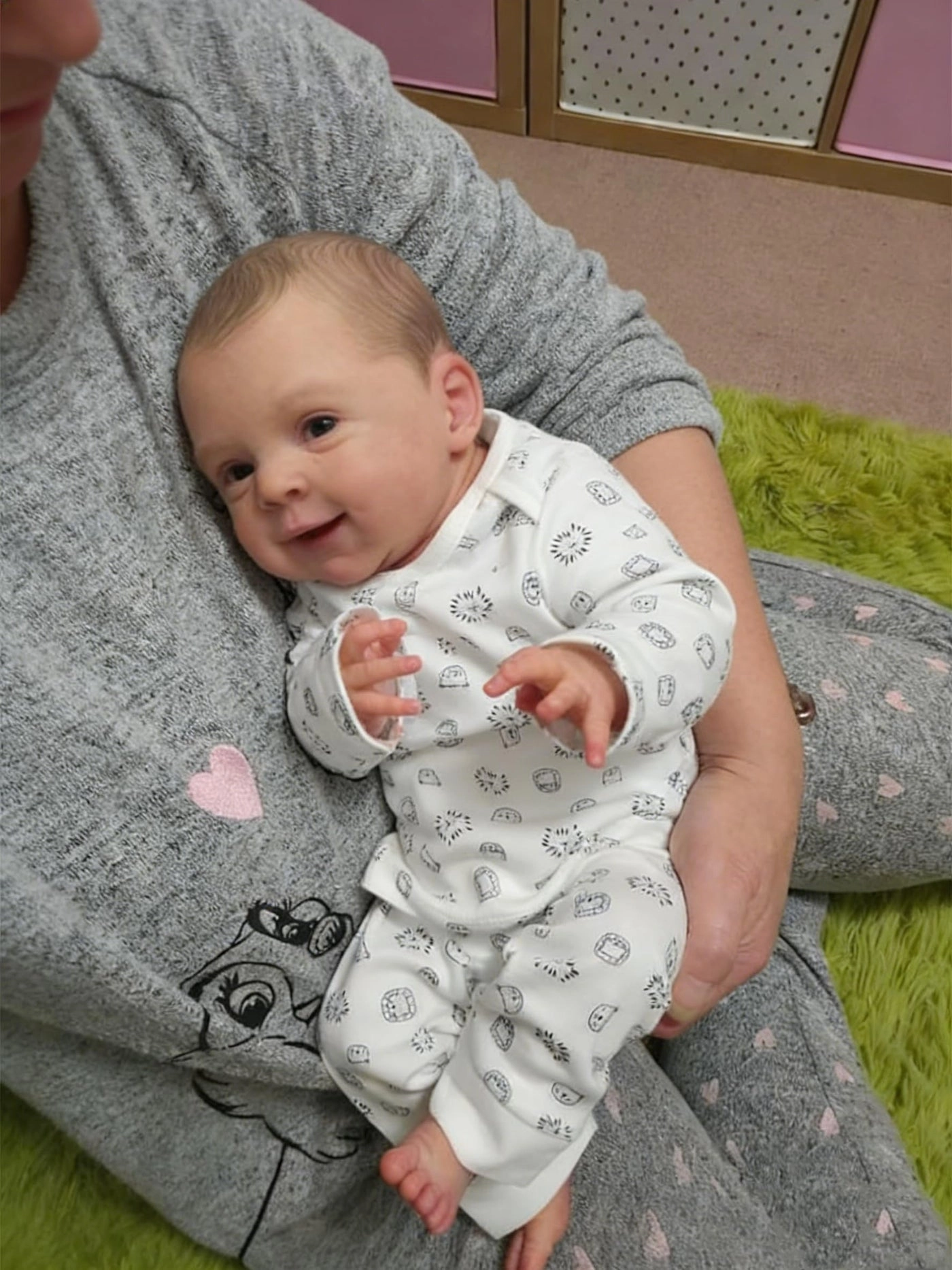 Reborn Baby Doll - 18 Inches 48 cm Silicone Baby Boy Ages 3+
