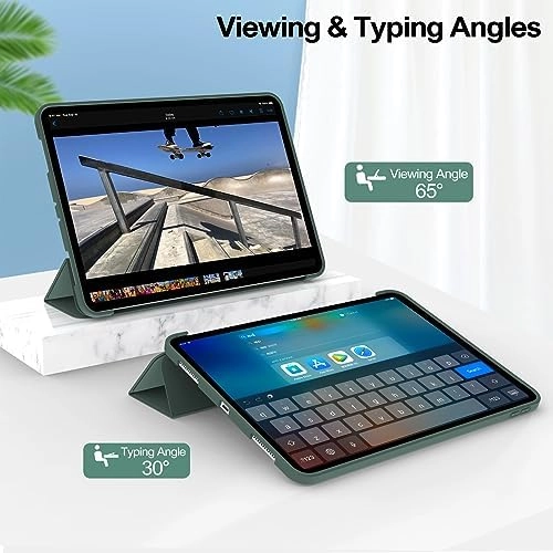 Pencil Magnetic Attachment Case with Auto Wake/Sleep for iPad Pro 11-inch (4th/3rd/2nd/1st generation)