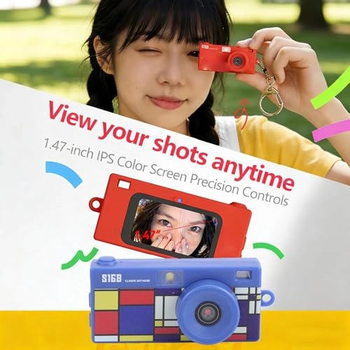 Keychain Digital Camera - 2K 12MP