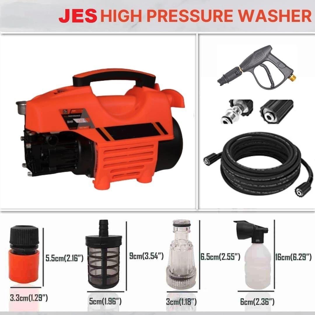 High Pressure Washer - 1800 Watts 120 Bars 65LMin