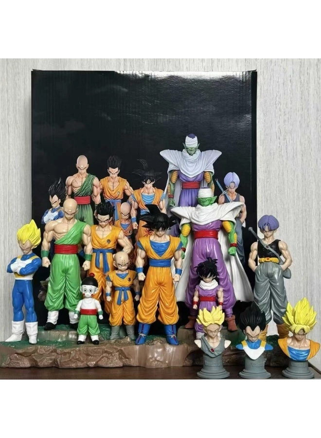 Generic Krillin + Son Gohan + Trunks - Dragon Ball - 12 pcs