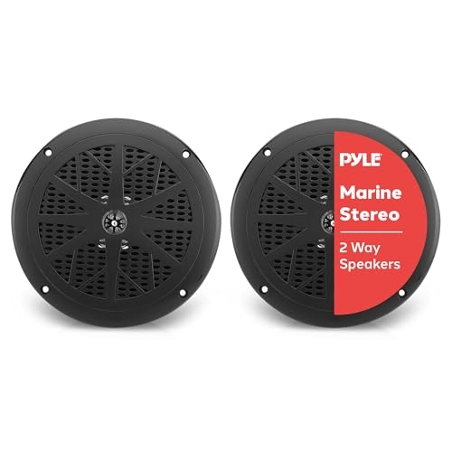 Dual Marine Speakers - 6.5 Inch 120 Watt