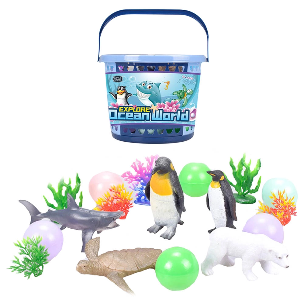 SAMBOX Ocean World Bucket Set - 17Pcs