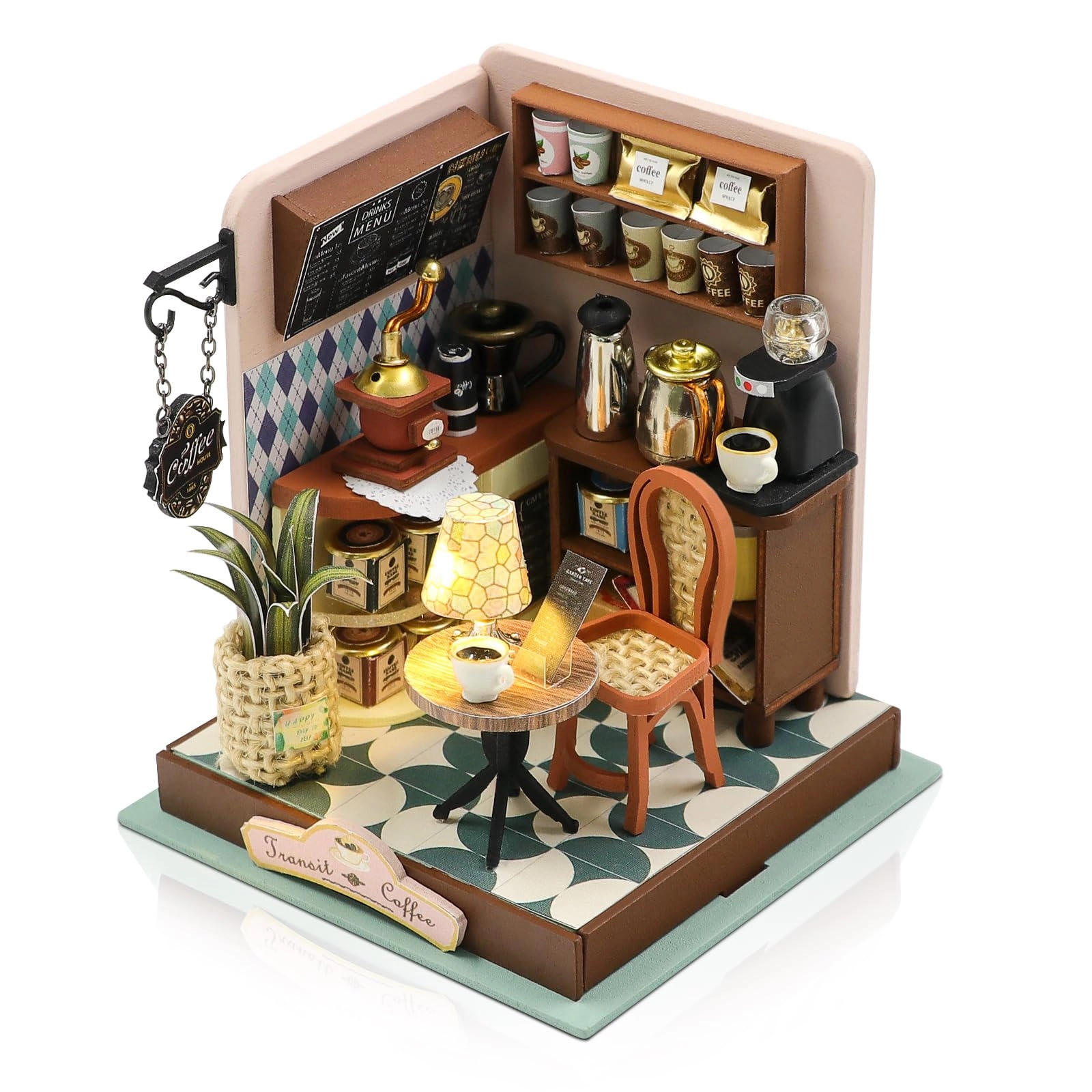 DIY Dollhouse Miniature - coffee time