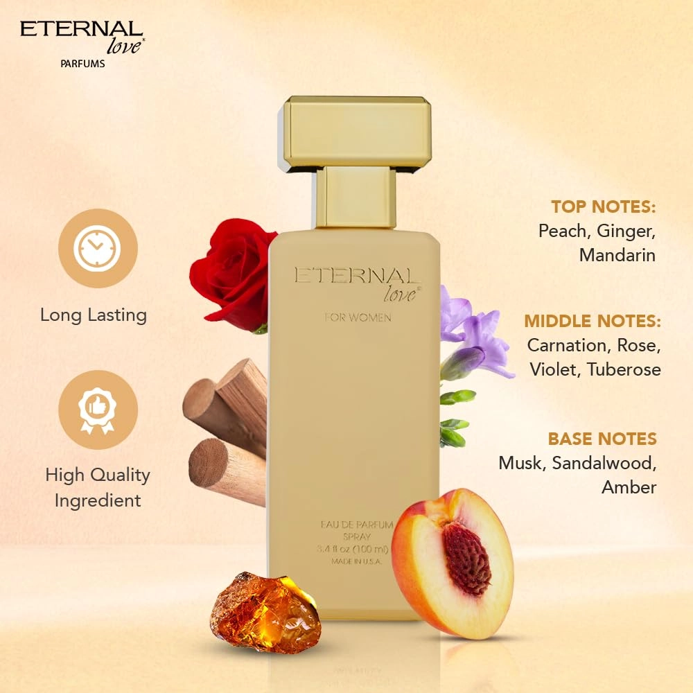 Eternal Love for Women - Eau de Parfum 3.4oz