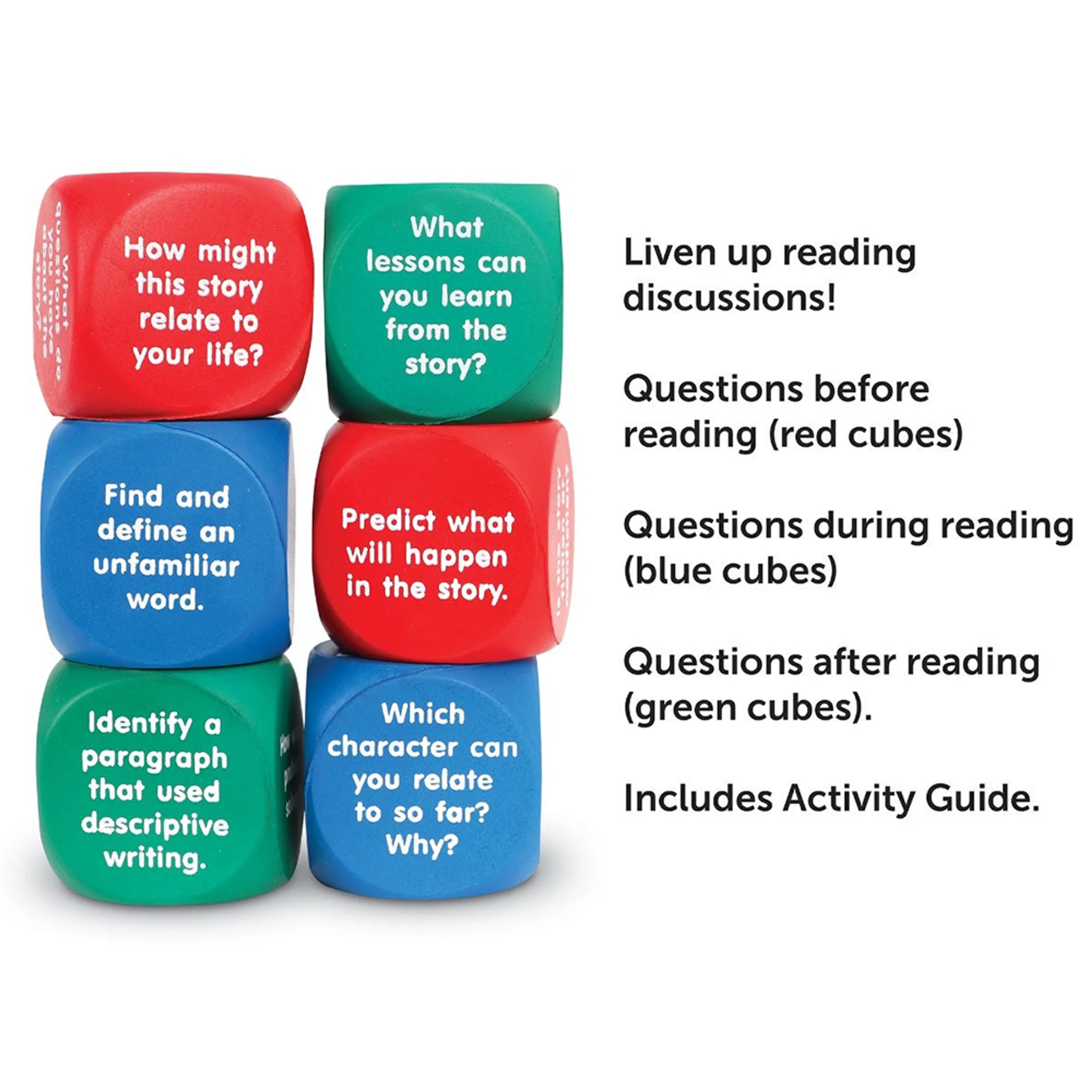 Reading Comprehension Cubes - 6 years & above
