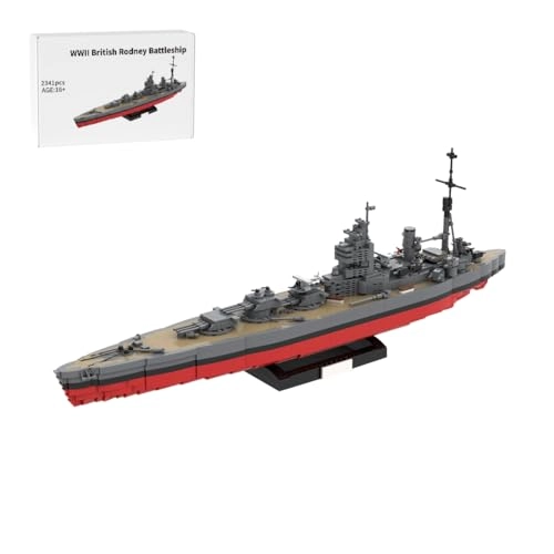 Rodney Battleship - WWII 2341 pcs