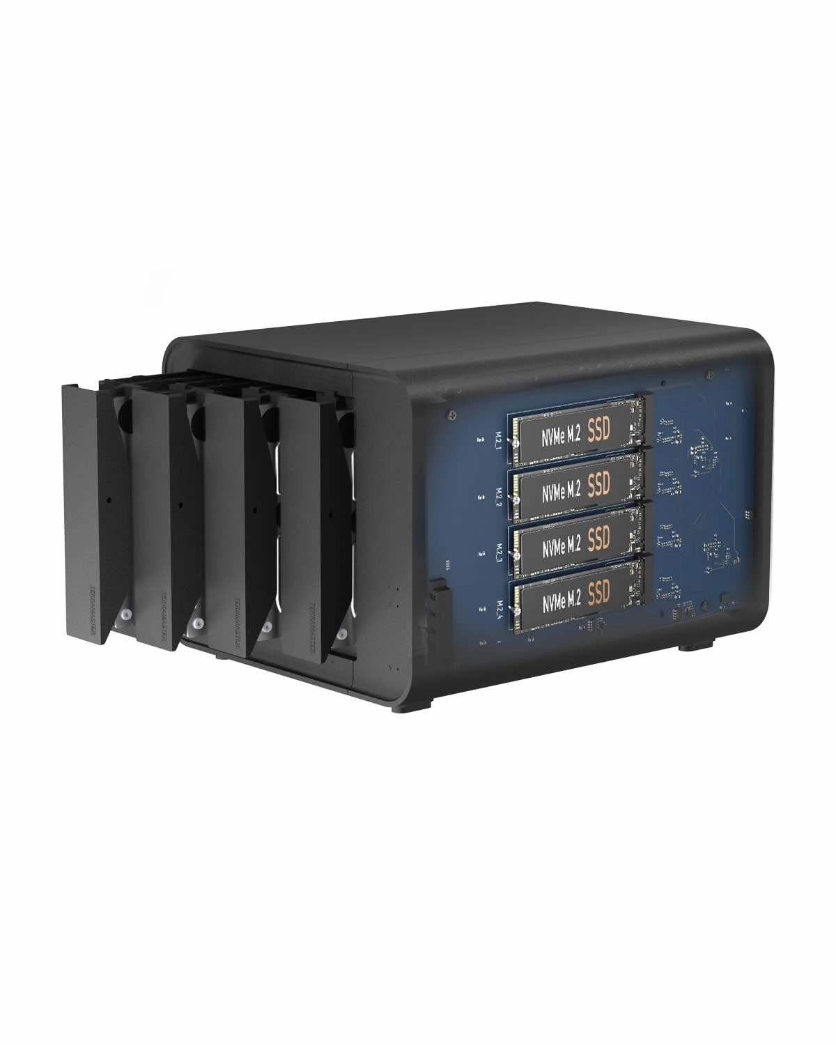 D8 Hybrid - USB 32 Gen 2 10Gbps Type C SATA HDDs/SSDs M2 2280 NVMe
